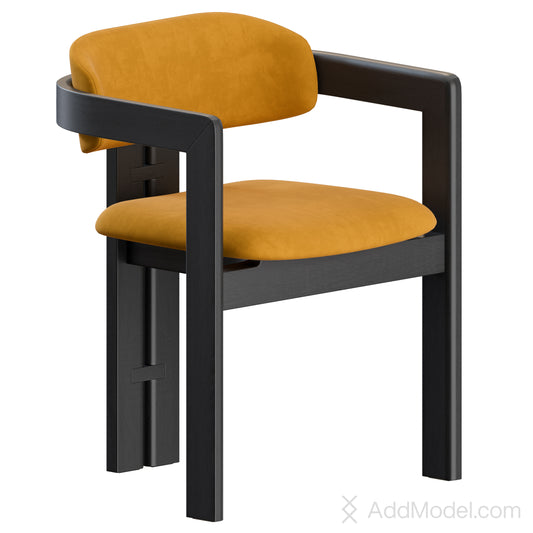 0414 Dining Chair 3D model by Gallotti & Radice on Add Model