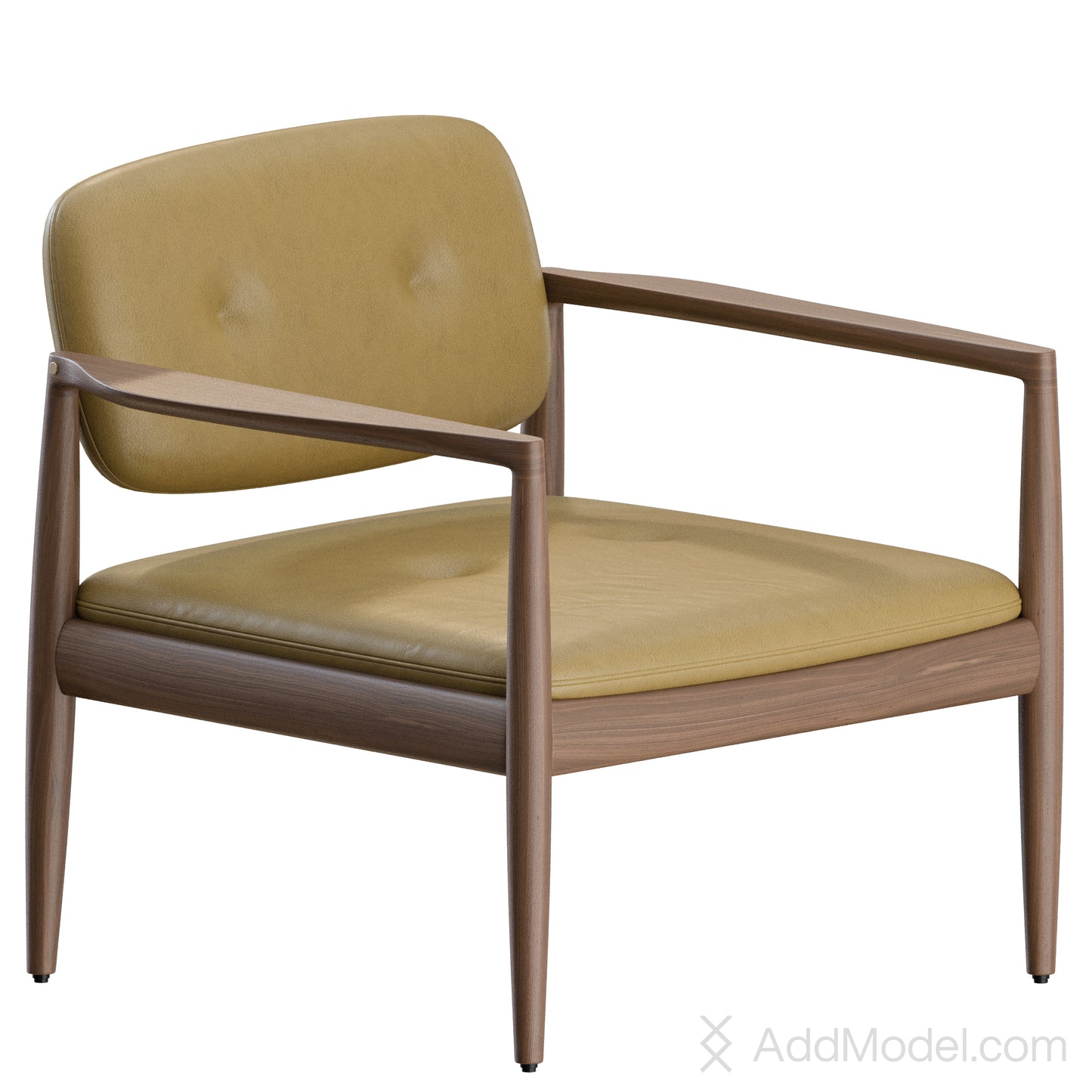 Yoko Armchair By Minotti 3D Model