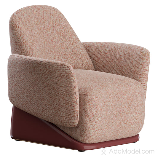 Eugene Armchair By Molteni&C 3D Model