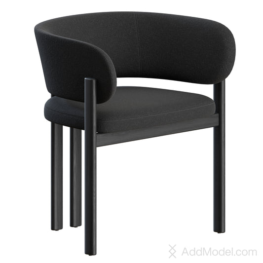 Bay Armchair By Nature Design 3D Model