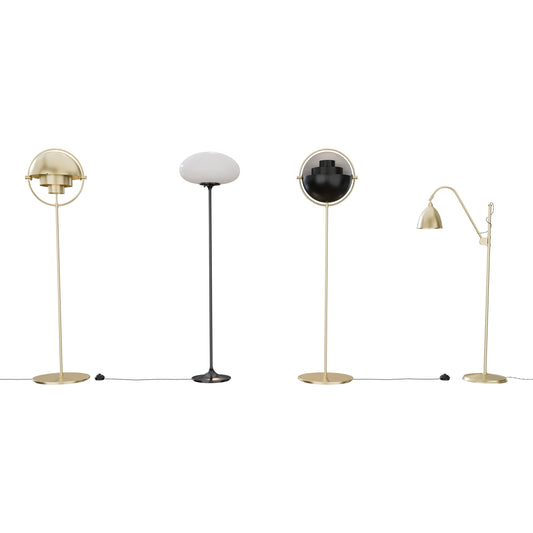 Floor Lamps Collection 02 By Gubi 3D Model