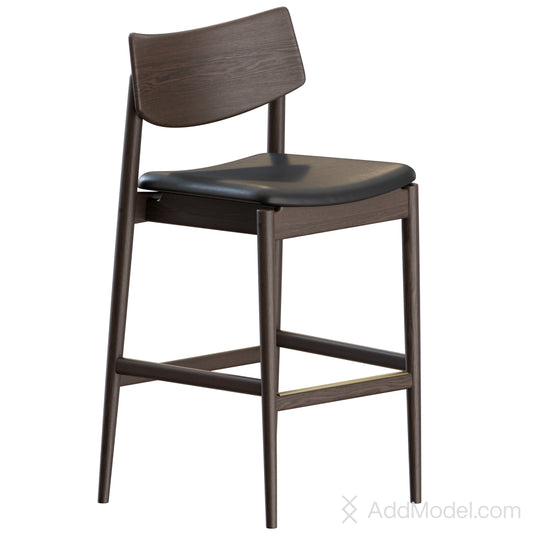 A-BS03 Stool By Karimoku Case Study 3D Model