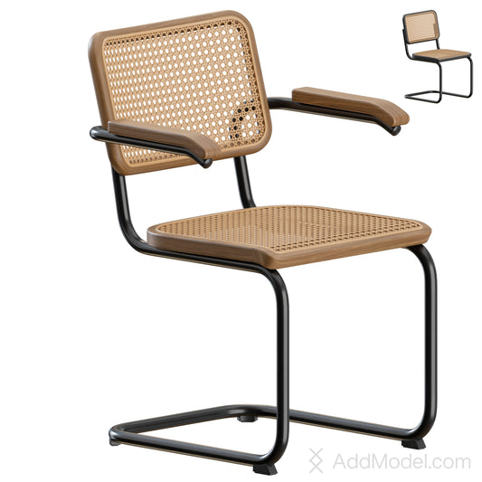 S32 S64 Chair By Thonet 3D Model