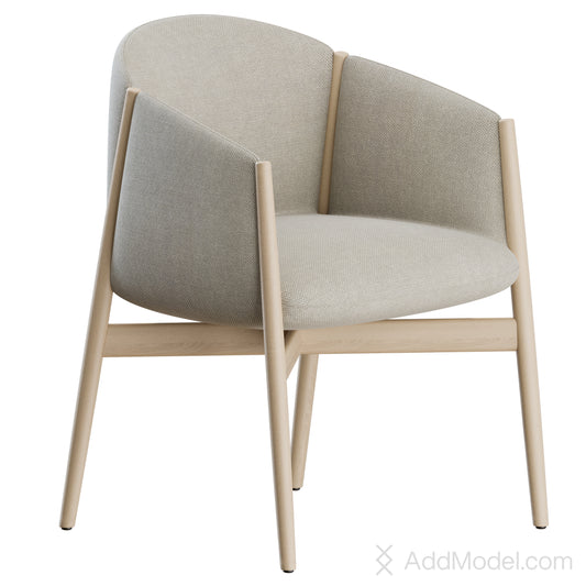 Kagu Chair By COR 3D Model