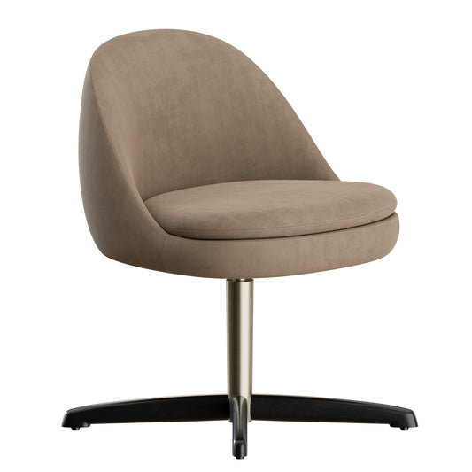 Sendai Chair Metal Legs Minotti 3D Model