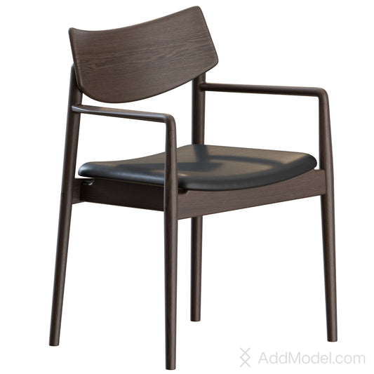 A-DC02 Chair By Karimoku Case Study 3D Model
