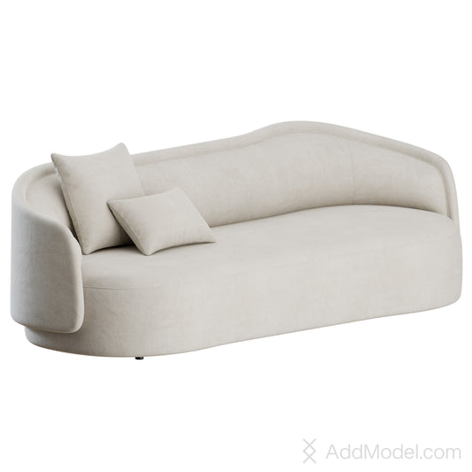 PIA Sofa 250 By Collection Particuliere 3D Model