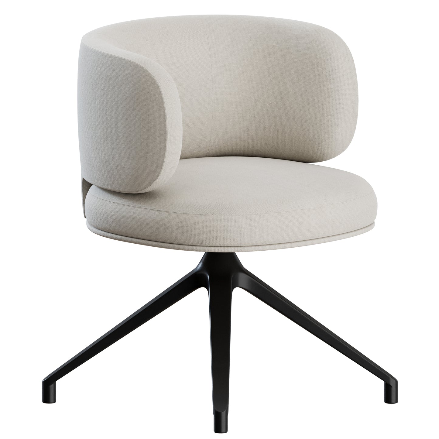 Akiko Chair Swivel Gallotti&Radice 3D Model