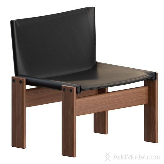 Monk Armchair By Molteni&C 3D Model