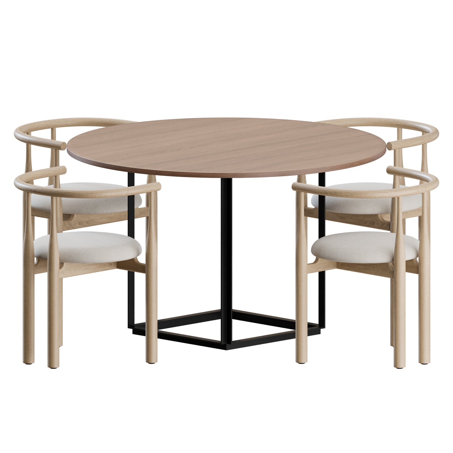 Dining Set 01 By New Works 3D Model