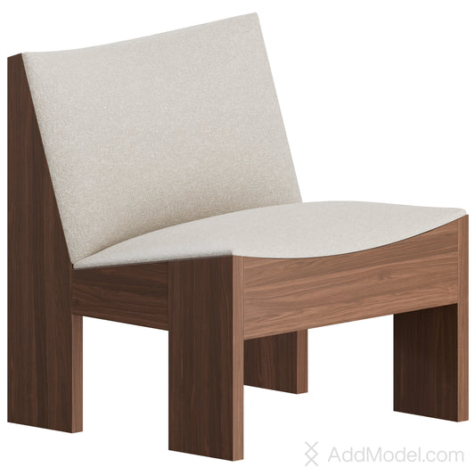Tenon Lounge Chair By Newworks 3D Model
