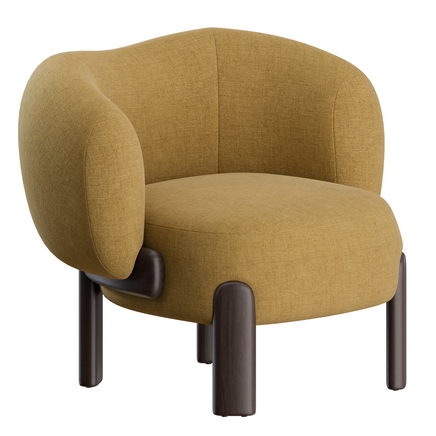 Moon Slipper Chair By Philippe Hurel 3D Model