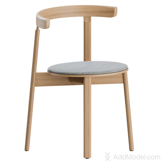 Lunar Chair By Form and Refine 3D Model