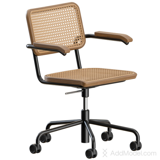 S64 Office Chair By Thonet 3D Model
