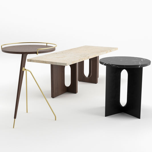 Table Set By Audo 3D Model