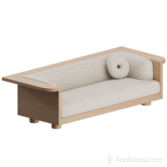 Nativ Sofa By Emmanuelle Simon 3D Model