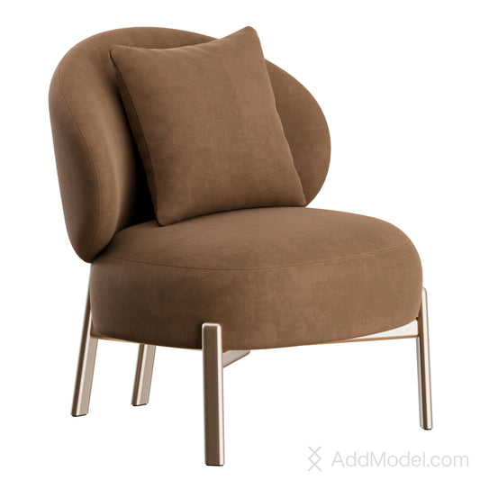 Clara Armchair By Marelli 3D Model