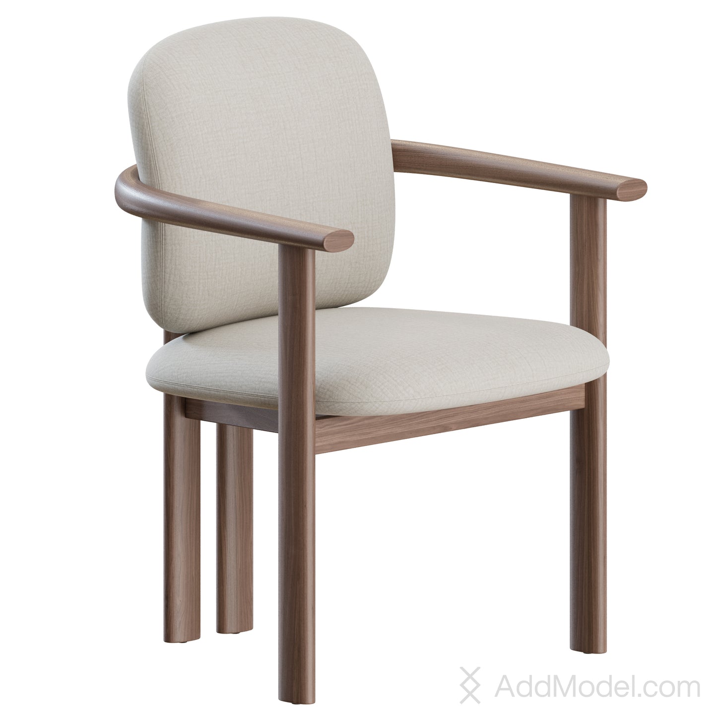 Teti Chair By Porada 3D Model