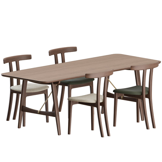 Dining Set by Carl Hansen 3D Model
