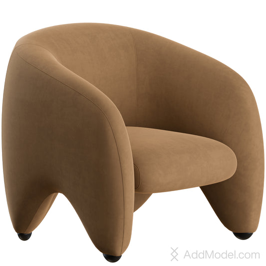 Yuzu Armchair By Arflex 3D Model