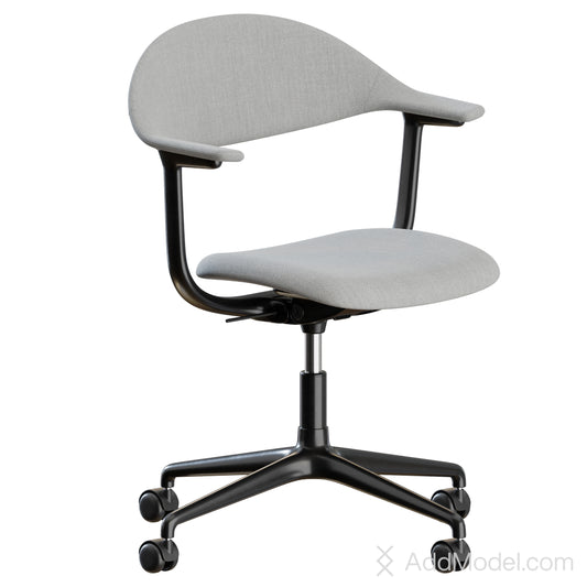 Mynt Office Chair 4 Legs By Vitra 3D Model