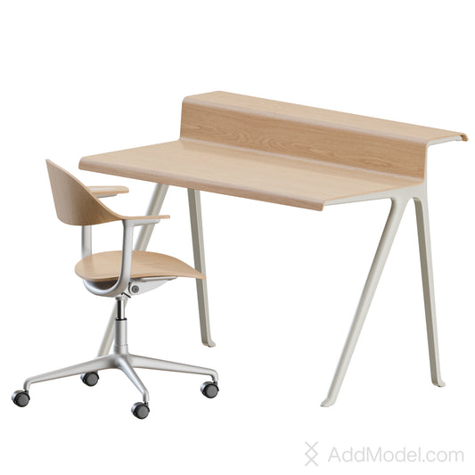 Mynt Office Set By Vitra 3D Model