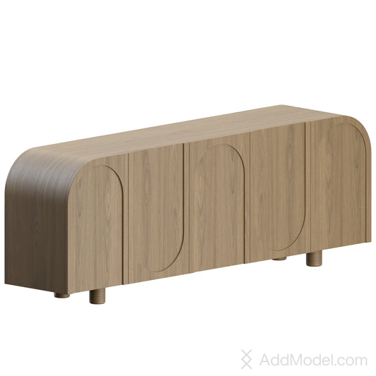 Wave Sideboard By Ana Roque Interiors 3D Model