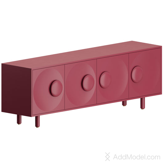 Bardot 4 Ante Sideboard By Morica Design 3D Model