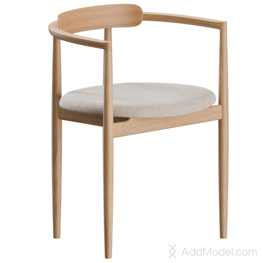 Miau Chair By Koyori JP 3D Model