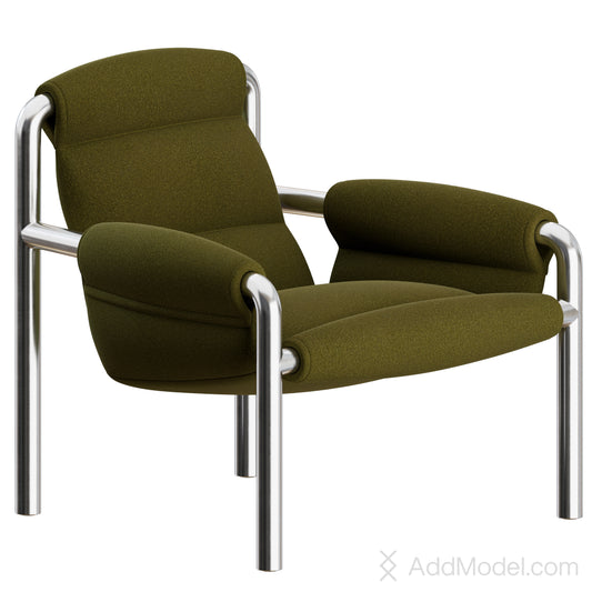 Atli Lounge Chair By Wendelbo 3D Model