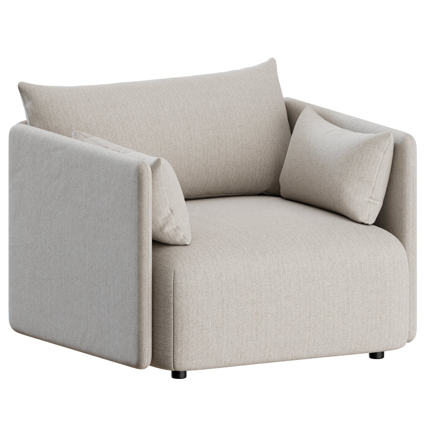 Offset Armchair By Audo 3D Model