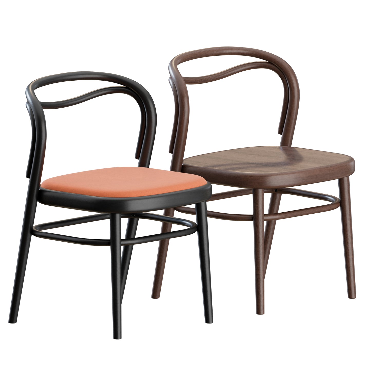 Beaulieu Chair 02 By Gebrueder Thonet Vienna 3D Model