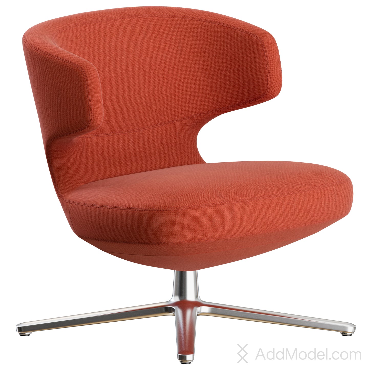 Petit Repos Lounge Armchair By Vitra 3D Model