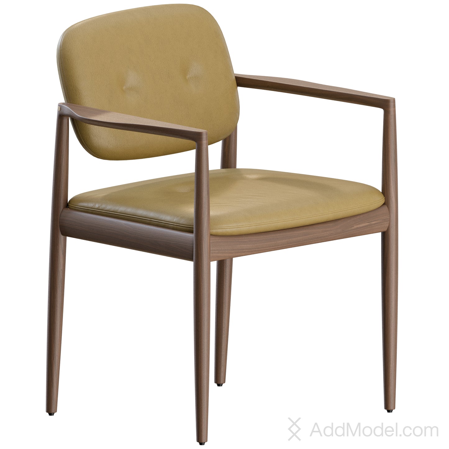Yoko Chair By Minotti 3D Model