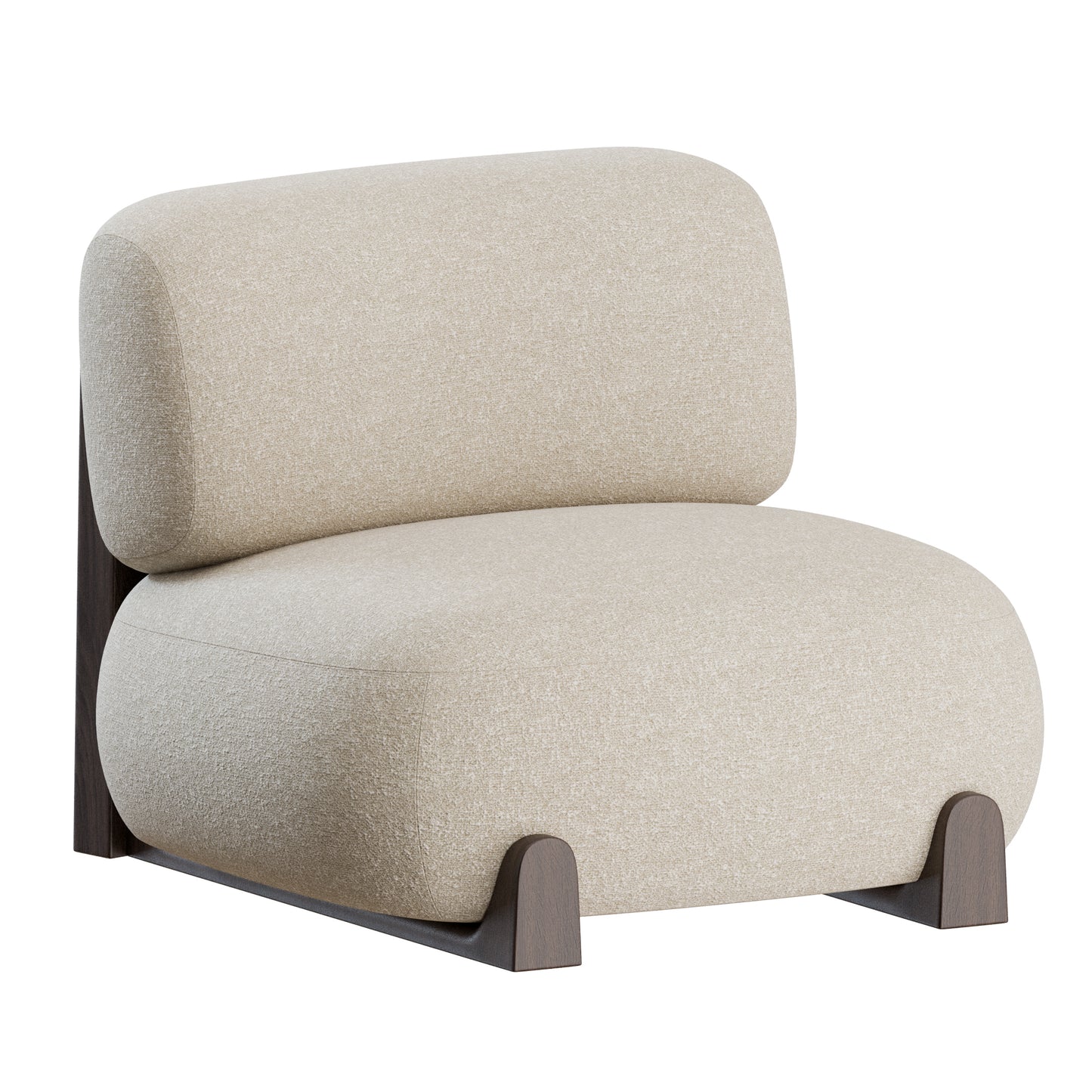 Fort Lounge Chair Van Rossum 3D Model