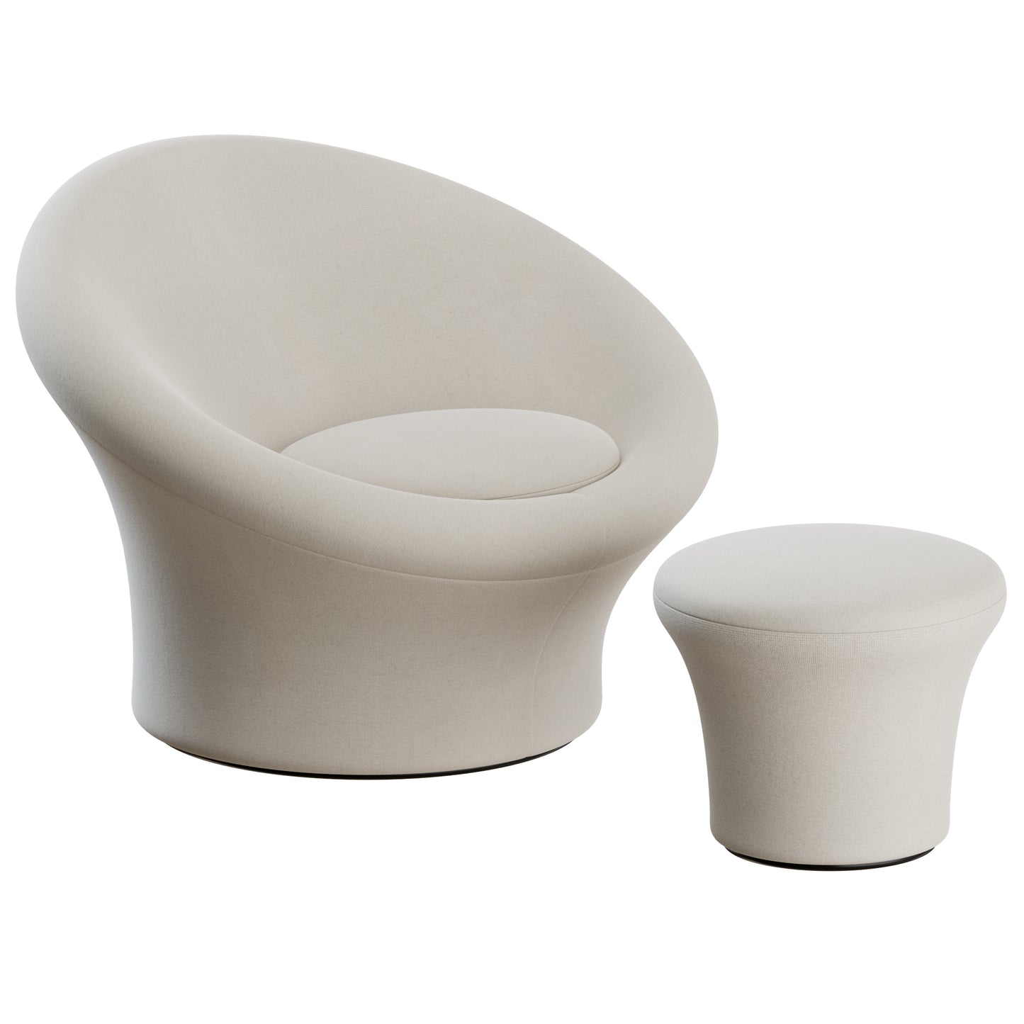 Mushroom Armchair By Artifort 3D Model