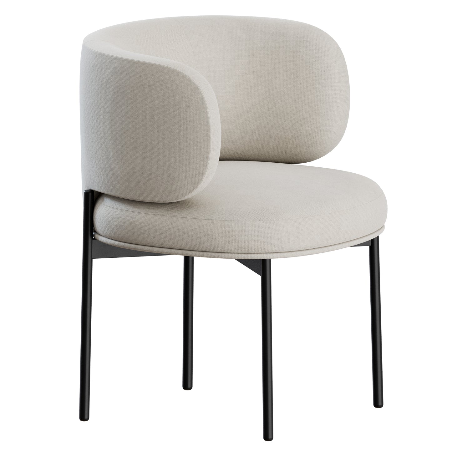 Akiko Chair By Gallotti&Radice 3D Model