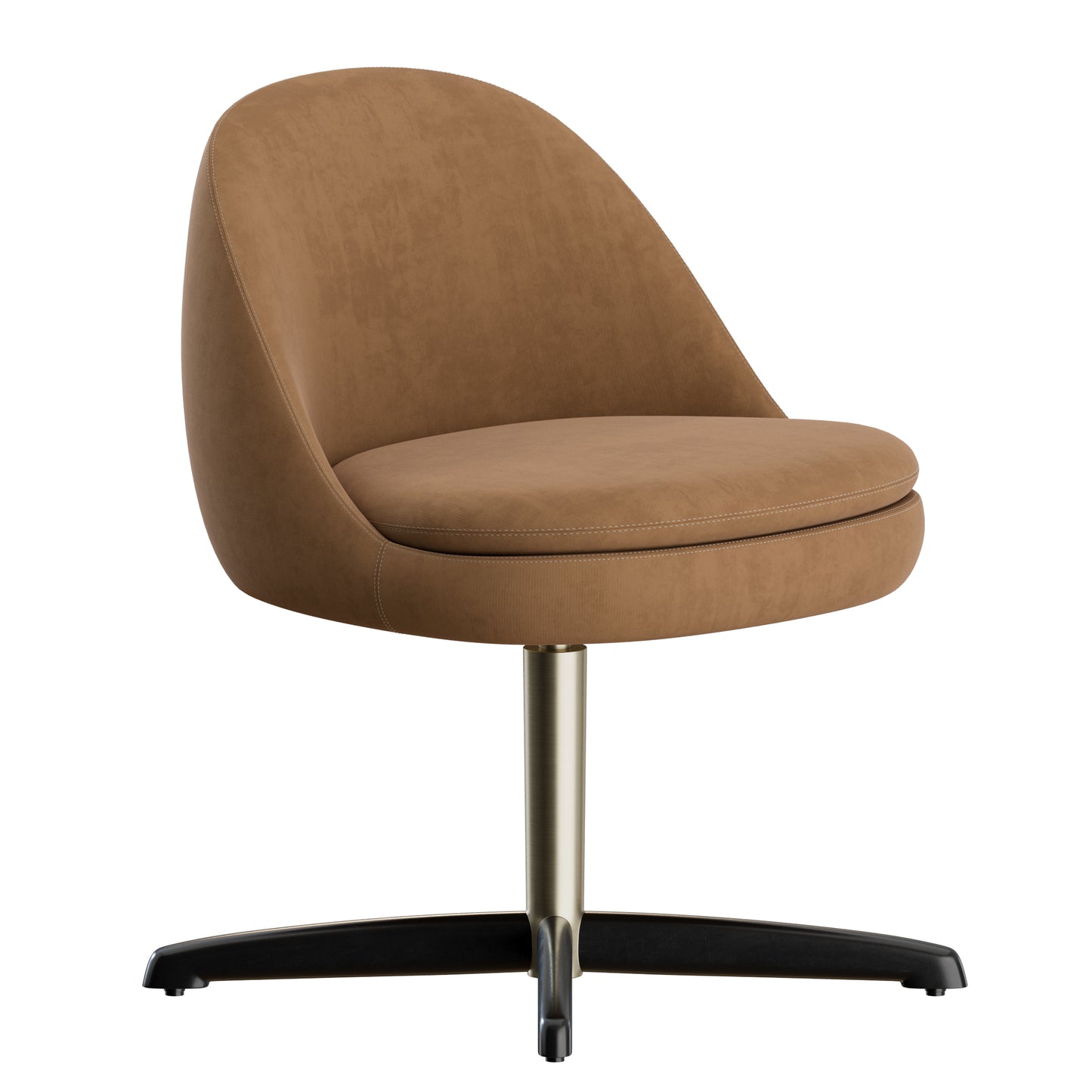 Sendai Chair Metal Legs Minotti 3D Model