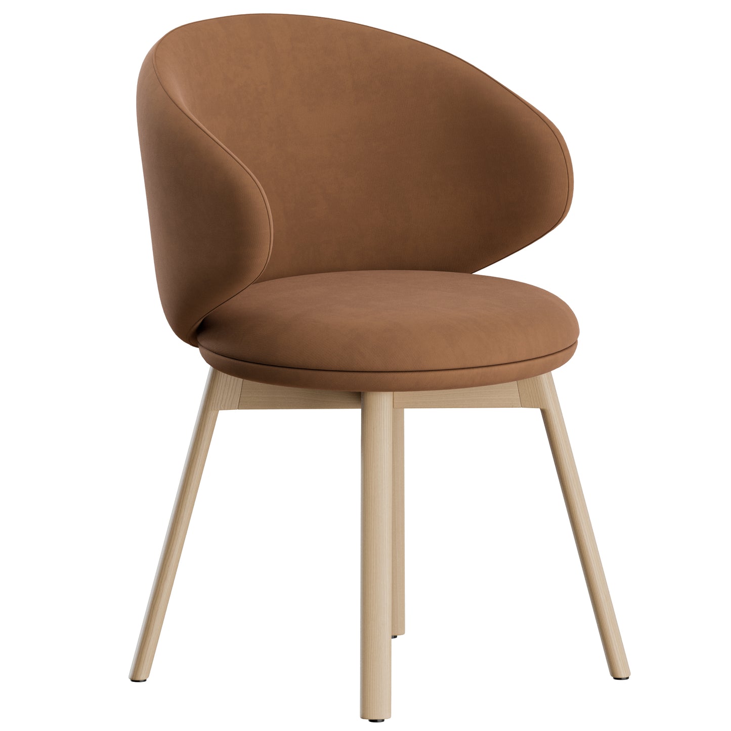 Belle 4WL Chair Arrmet 3D Model