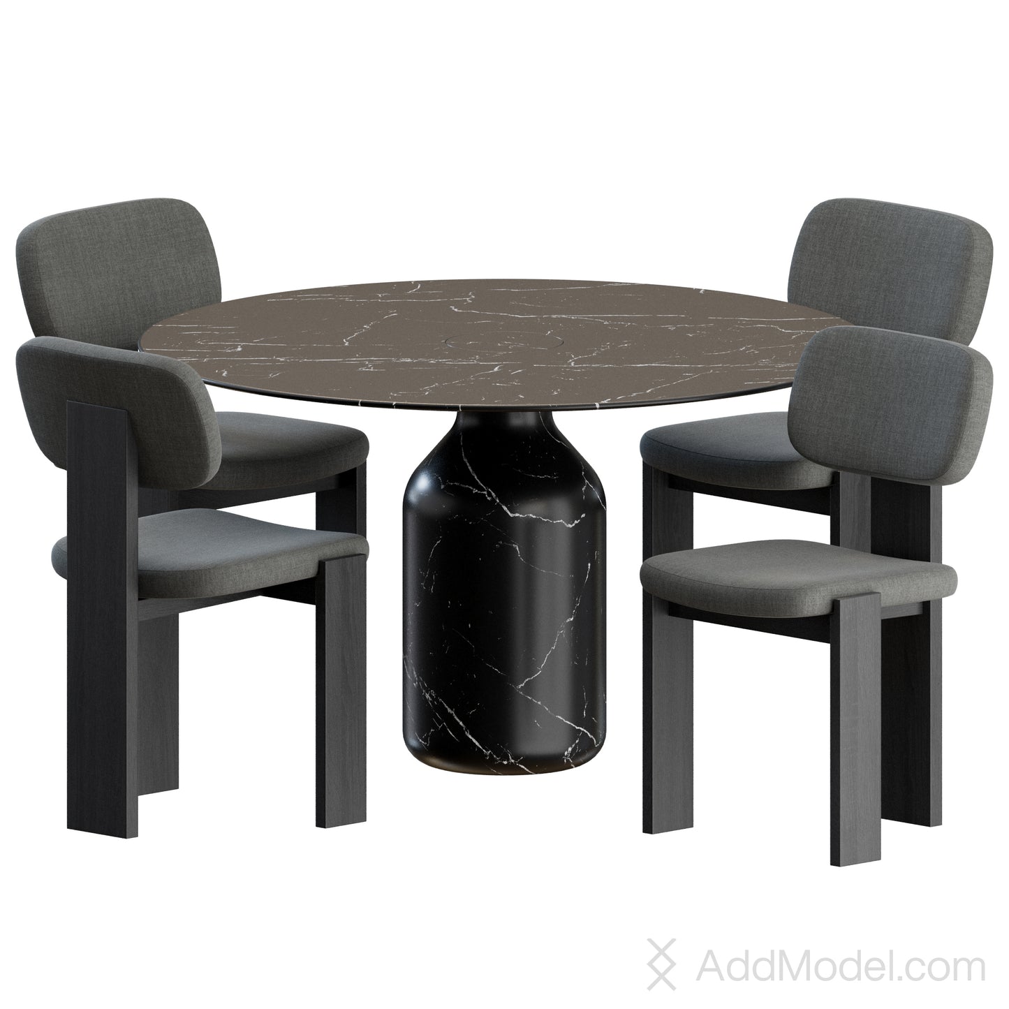 Selettiva Cantu and Bottle Table By Cappellini 3D Model