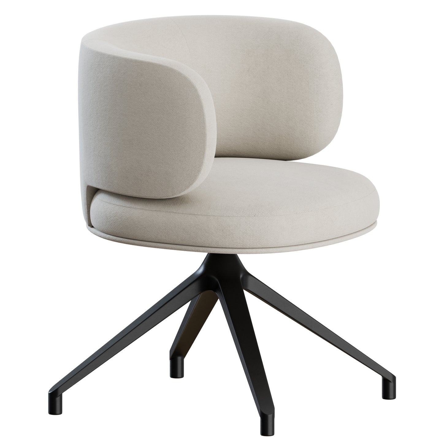 Akiko Chair Swivel Gallotti&Radice 3D Model