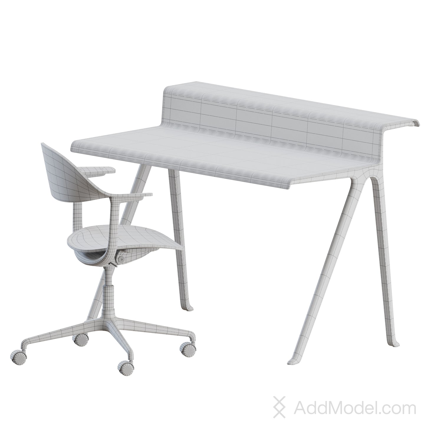 Mynt Office Set By Vitra 3D Model