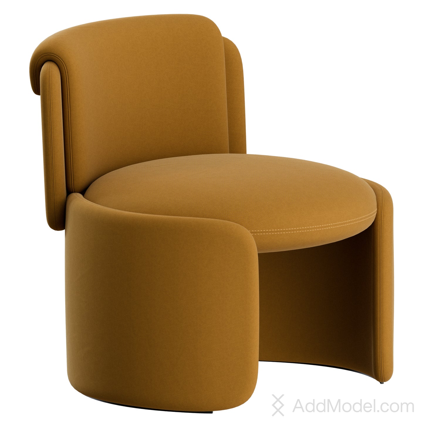 Hug Armchair By HC28 3D Model