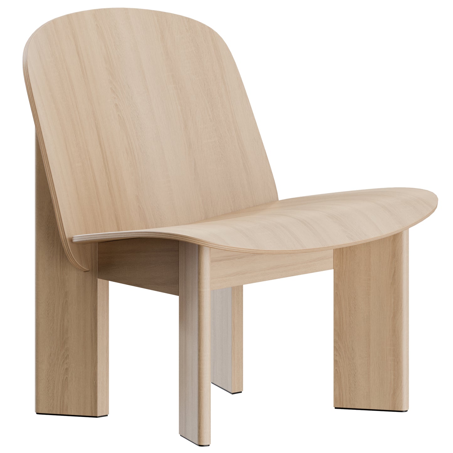 Chisel Lounge Chair Hay 3D Model