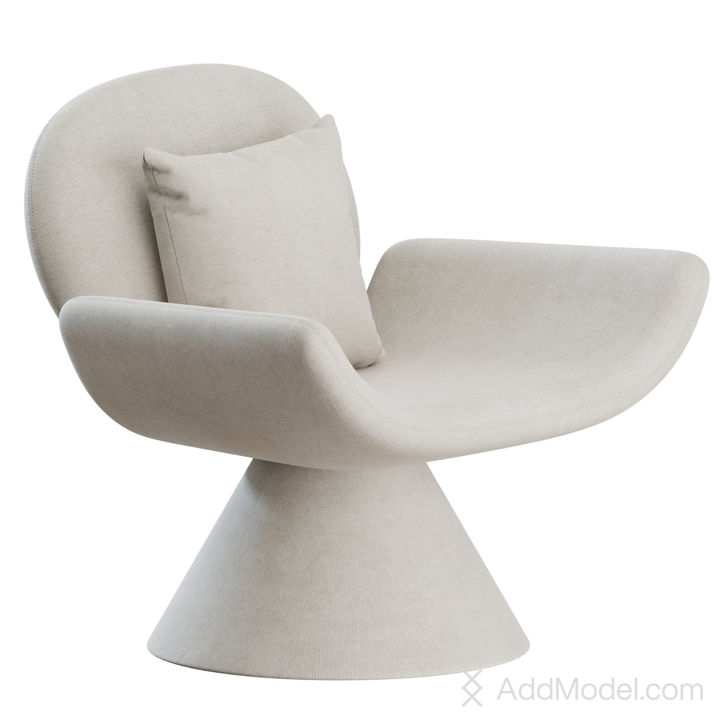Youpi Lounge Armchair By Bonaldo 3D Model