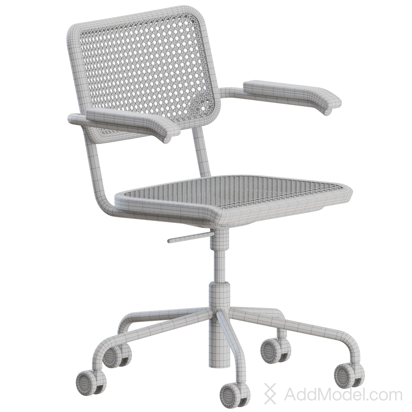 S64 Office Chair By Thonet 3D Model