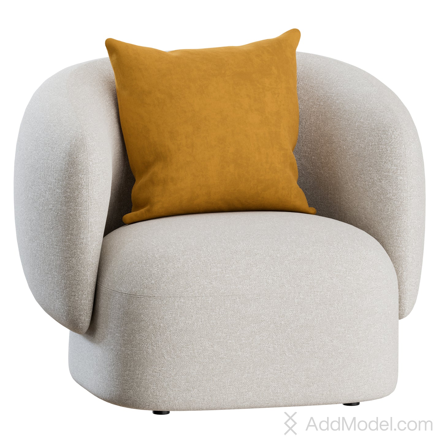 Noah Armchair By Marelli 3D Model