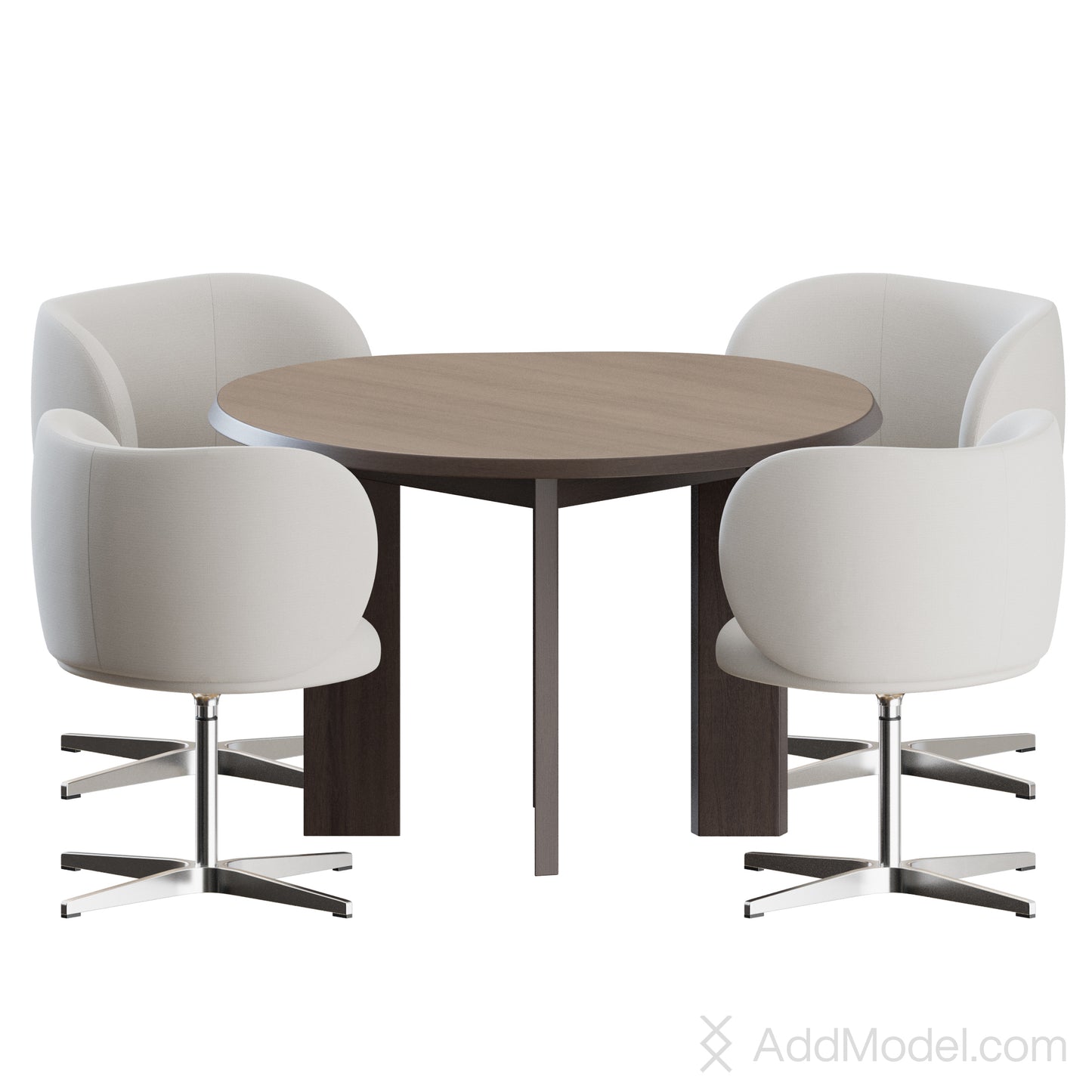 Rico Dining Set By Ferm Living 3D Model