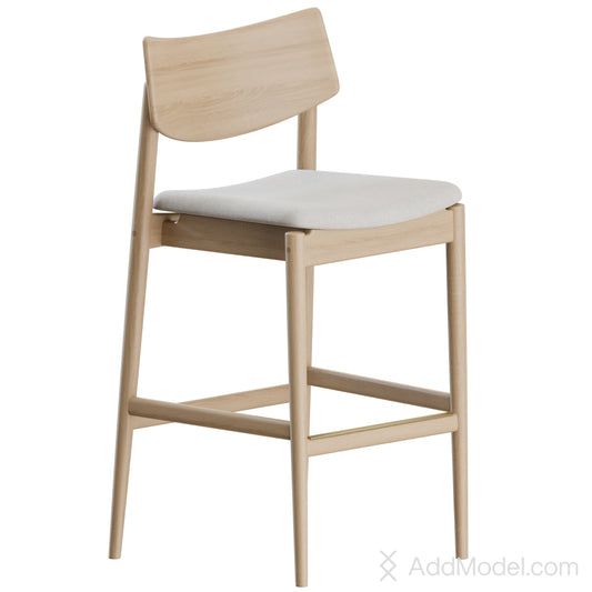 A-BS03 Stool By Karimoku Case Study 3D Model