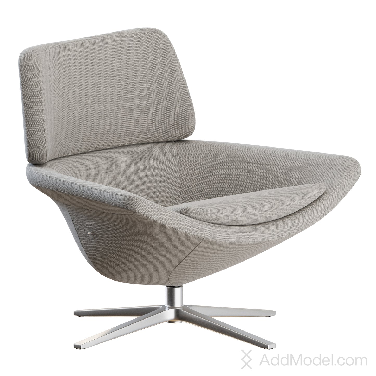 Metropolitan Relax Armchair By B&B Italia 3D Model